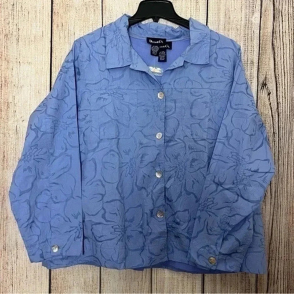 Denim&Co women’s tops (2 pcs) size 2X